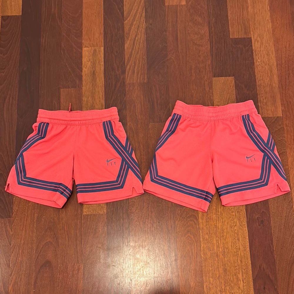 Kids Nike Pink Athletic Shorts
